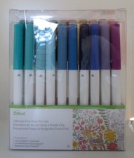 CRICUT 2004060 0.4 MM MULTI-COLOR ULTIMATE FINE POINT PEN SET 30 PIECES NEW