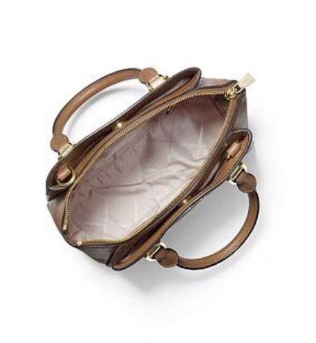 michael michael kors signature maxine small leather messenger bag