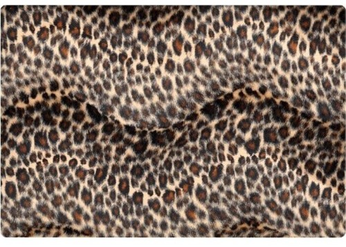 Notebook Skin 14" 15" 15,4" Leopard Plüsch Fell Aufkleber Laptop Sticker Folie - Bild 2 von 4