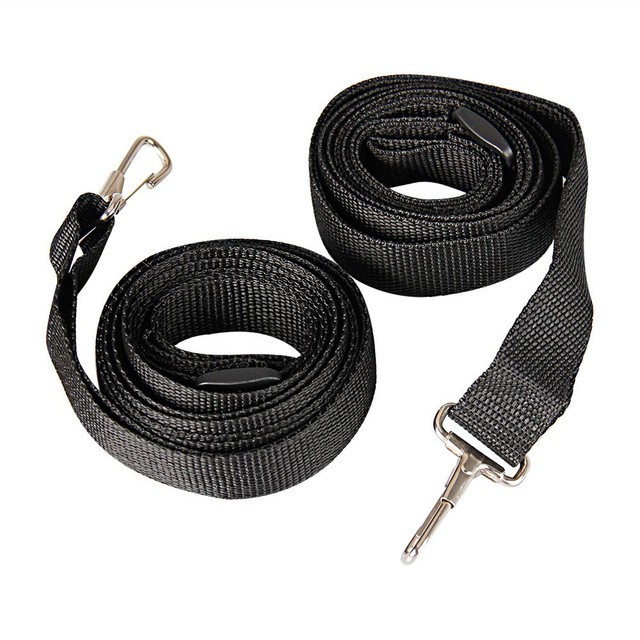 Pair BLACK AdjustableTo 96" Bimini Top Straps Boat Hardware Nylon