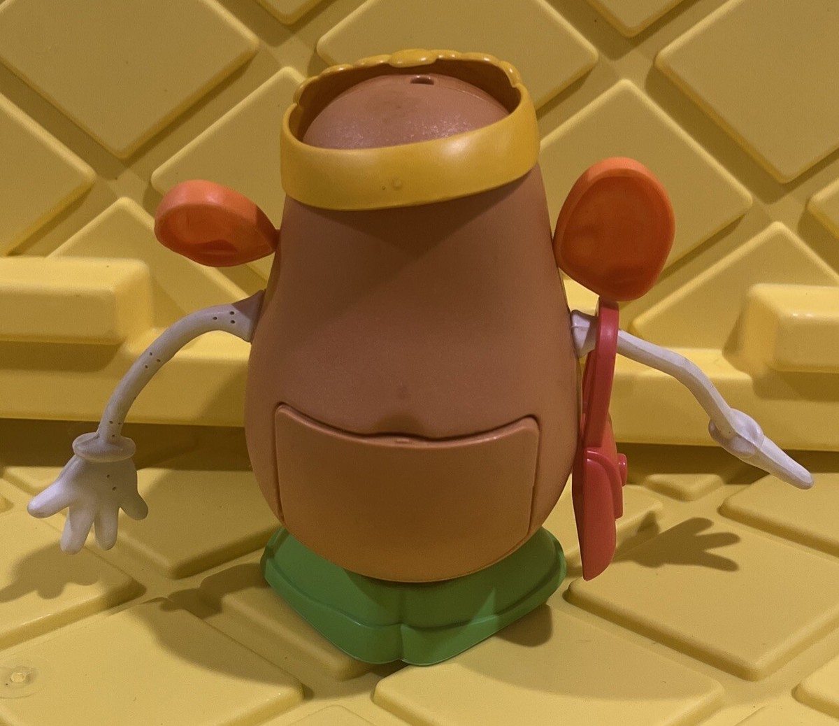 VINTAGE MS MRS POTATO HEAD YELLOW VISOR PURSE 9pc SET #1 | eBay