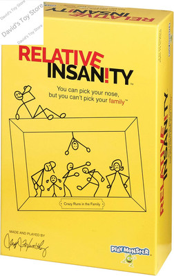 Relative Insanity, Card Games - Family Games Night, Kids Games, Laugh Till You D