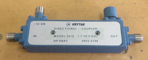 Krytar 2618 Accoppiatore Direzionale 1,7-20 GHz - Usato - Keysight 0955-0148
