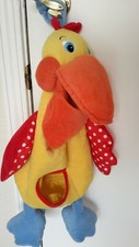 Melissa Doug Plush K Kid  s Hungry Pelican Crinkly Wings Squeaky Bill BIRD ONLY