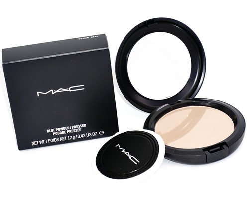 MAC Blot Powder / Pressed ~ Medium Dark ~ Full Size [New In Box] *Rare