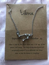Zodiac Libra Devti Jewellery  Chain/Necklace with Pendant Stones
