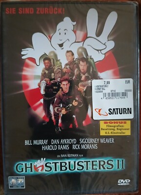 Ivan Reitman DVD ''Ghostbusters II'' (1989) Bill Murray/Dan Aykroyd 1. Auflage NEU