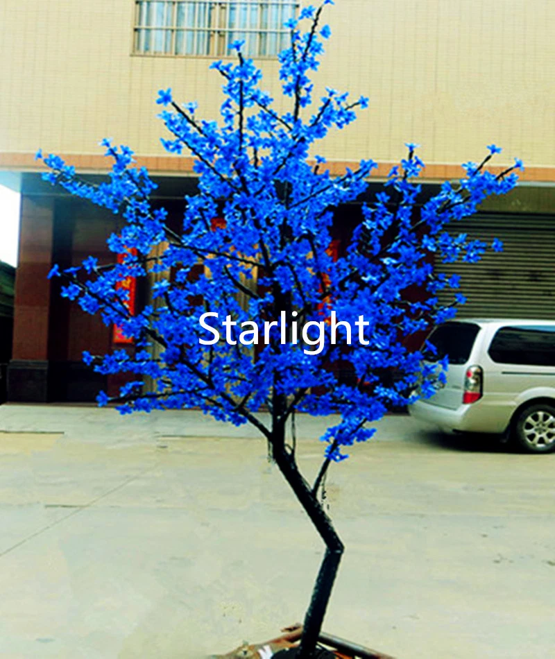 6 pies LED Cerezo Flor Árbol Exterior Boda Jardín Navidad Luz Decoración 864 LED Foto 2 de 4