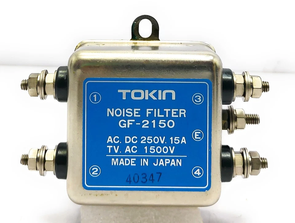 TOKIN GF-2150 Noise Filter AC DC 250V 15A - Image 3 of 4