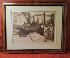 Disegno Antico. China su carta, firmata; grande qualità! cornice 31x38; cm 20x26