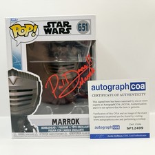Paul Darnell AUTOGRAPH - Marrok - Star Wars: Ahsoka - Signed Funko Pop ACOA