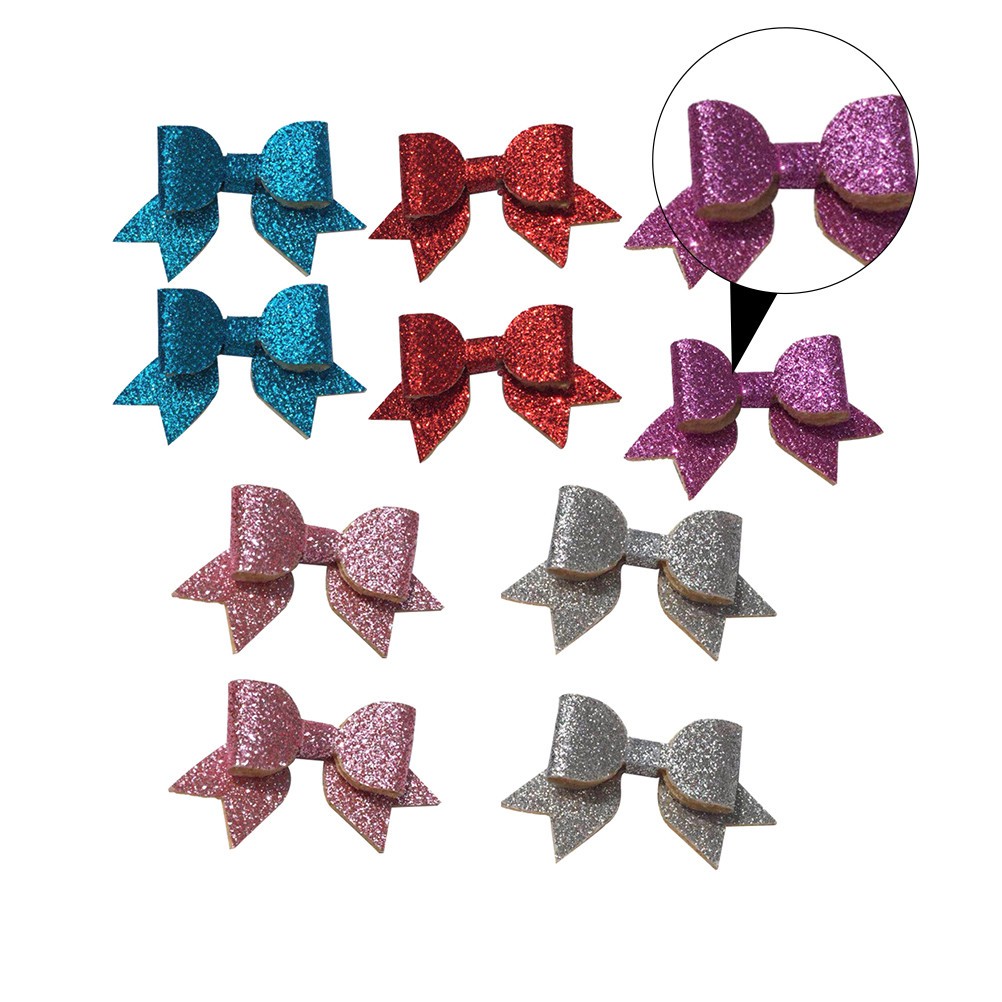 10 pezzi fiocchi per capelli adorabili per cani clip per capelli per animali domestici accessori forniture per animali domestici foto 2