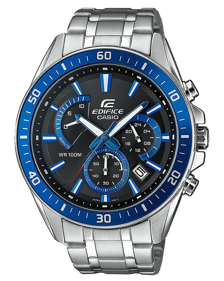 Casio Edifice Silber Herren Armbanduhr EFR-552D-1A2VUEF - Bild 1 von 4