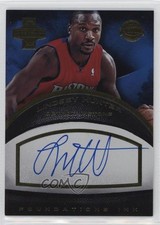 2013-14 Panini Innovation Foundations Ink Gold 19/25 Lindsey Hunter #95 Auto 2b6