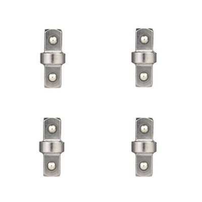 Square Drive Adapter Set 1/2 1/4 3/8 Inch External Square Internal Hex Ratchet
