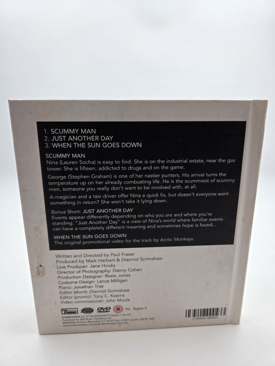Arctic Monkeys Scummy Man DVD Region 0 - Hardcover Booklet | eBay UK