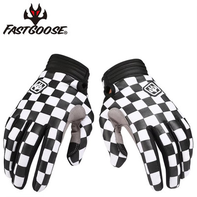 FASTGOOSE Retro Rider Motocross Racing Gloves Moto BMX ATV MTB off Road Motorcyc