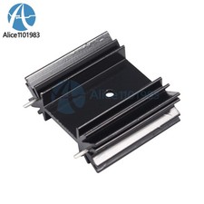 10PCS 34x38x12mm Aluminum Heatsink Cool Heat Sink TO-247 TO-220 Sound Transistor