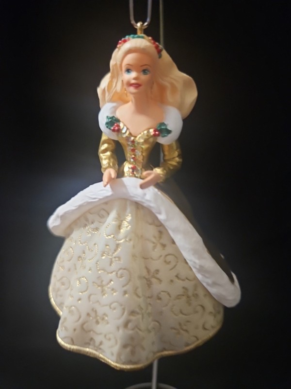Hallmark 1994 Holiday Barbie Keepsake Ornament Second in Series Christmas