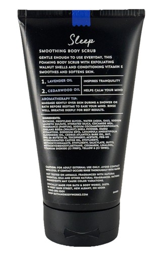 BATH & BODY WORKS SLEEP LAVENDER CEDARWOOD SMOOTHING Body Scrub 9.5oz - Picture 2 of 3
