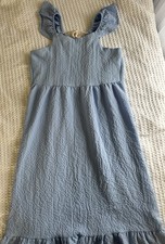 TAHARI GIRL Womens Blue Size 14 Dress Super Cute Fancy Trendy Easter Summer SALE