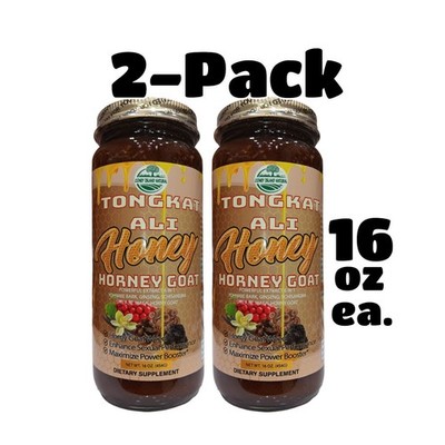 HONEY 2 Pack With T ALI, Maca + MUCH MORE  (19 in 1) 16 oz 454g ENDURANCE