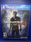 Uncharted 4: A Thief's End for PlayStation 4 (DVD, 2016)