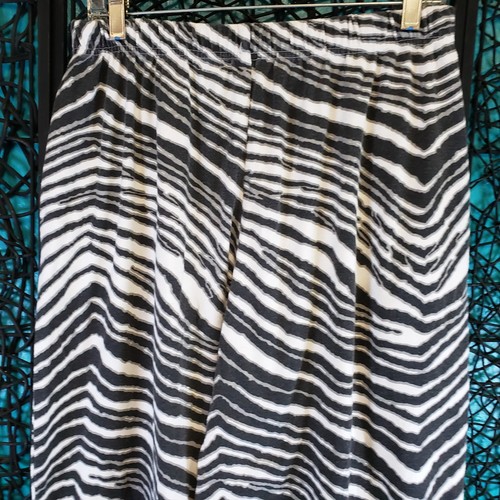 Vintage ZUBAZ RAIDERS HOSE HERREN L SCHWARZ WEISS GESTREIFT ELASTISCH PULL ON 90s NFL RETRO - Bild 6 von 20