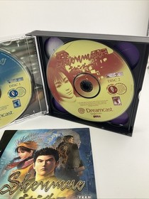 Shenmue (Dreamcast, 2000) CIB Complete w/ all Discs, Manual Passport