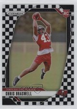 2024 Panini Prizm Rookies Black & White Checker Prizm Chris Braswell #320 1hs6