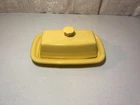 Fiesta Extra Large Covered Butter Dish Sunflower Yellow Fiestaware HLC Made USA