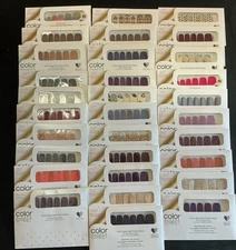 Lot Of 31 Packs NEW Color Street Nail Polish Strips