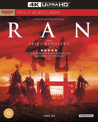 Ran [New 4K UHD Blu-ray] With Blu-Ray, UK - Import