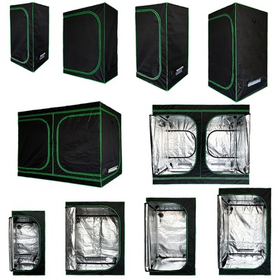 Gewächshaus Growbox Pflanzenzelt Zuchtschrank Indoor Growroom Zuchtzelt