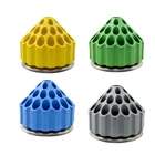 Ergonomic Rotating Drill Bit Organizer Plastic Rotating Bur Holder Workshop