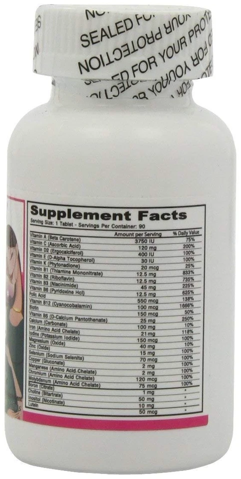 Deva Vegan Prenatal Multivitamins & Minerals One Daily Coated Tablets 90 Count - Image 4 of 4