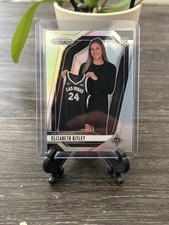 ELIZABETH KITLEY RC 2024 Panini Prizm WNBA Holo Silver Parallel #140 Aces Rookie