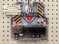 1:64 Greenlight 2017 International WorkStar Platform Stake Truck Gray/Black