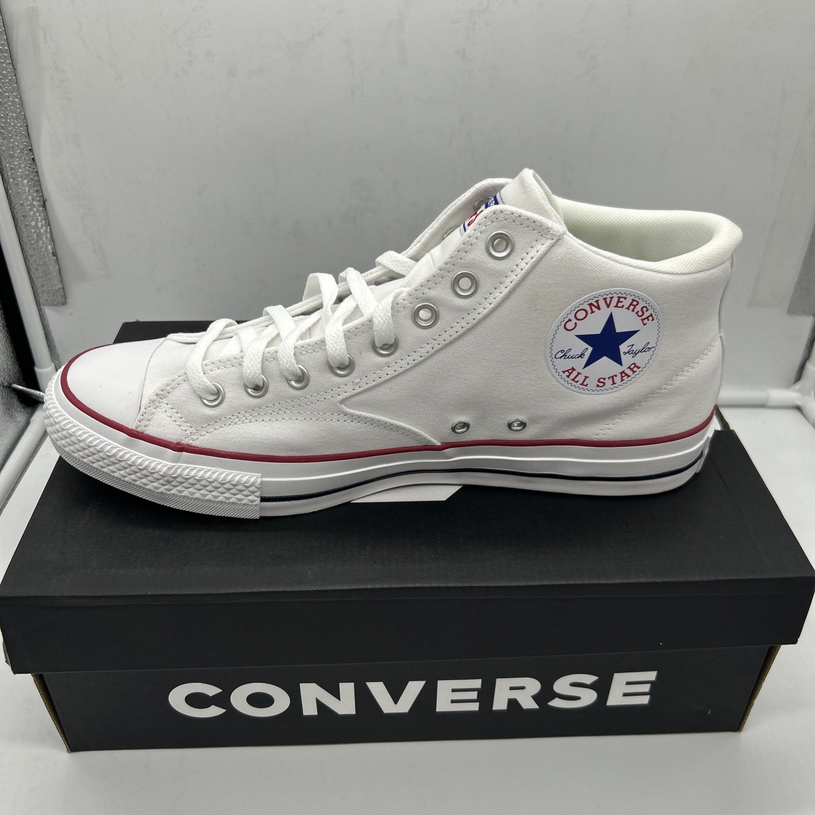 Converse CTAS Malden Street Mid Canvas White Men’s Size 13 A00812F NIB thumbnail 3