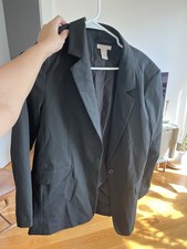 Black Tailored Blazer h m size M