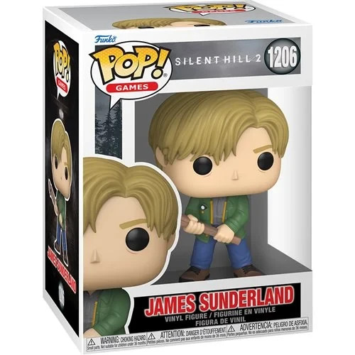 Funko POP! Silent Hill 2 James Sunderland Games Figure 1206 +