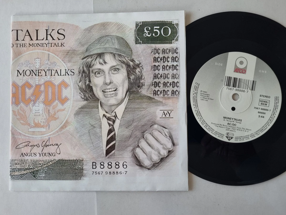 AC/DC - Moneytalks 7'' Vinyl Germany