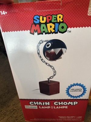 Rare Super Mario Brothers Bros Chain Chomp Lamp Light Game Room Collectible