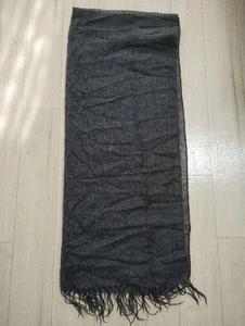 Foulard TOM FORD cachemire soie gris unisexe 180x72 cm Made in Italy