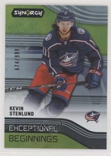 2019 Upper Deck Synergy Exceptional Beginnings 674/999 Kevin Stenlund #EB-20 3sb