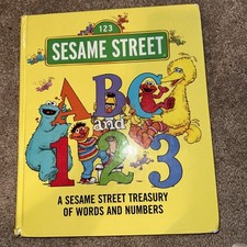 1988 ABC and 1,2,3: a Sesame Street Treasury of Words and Numbers A4-07