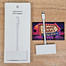 x2 A1439 Apple Lightning to VGA Adapter Genuine OEM MD825ZM/A iPhone iPad