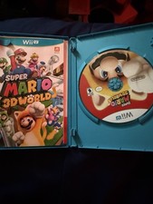 Nintendo Super Mario 3D World Wii U w/ Case Multiplayer Platformer E NTSC 2013