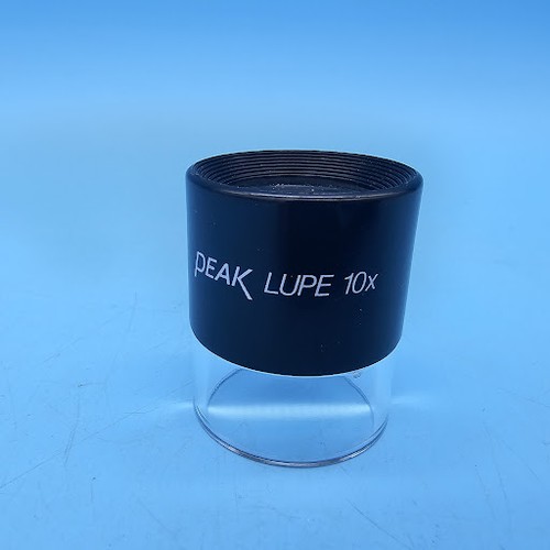 Peak Lupe 10x Magnifier Loupe Made in Japan Jewelers Geology Stamps Coins