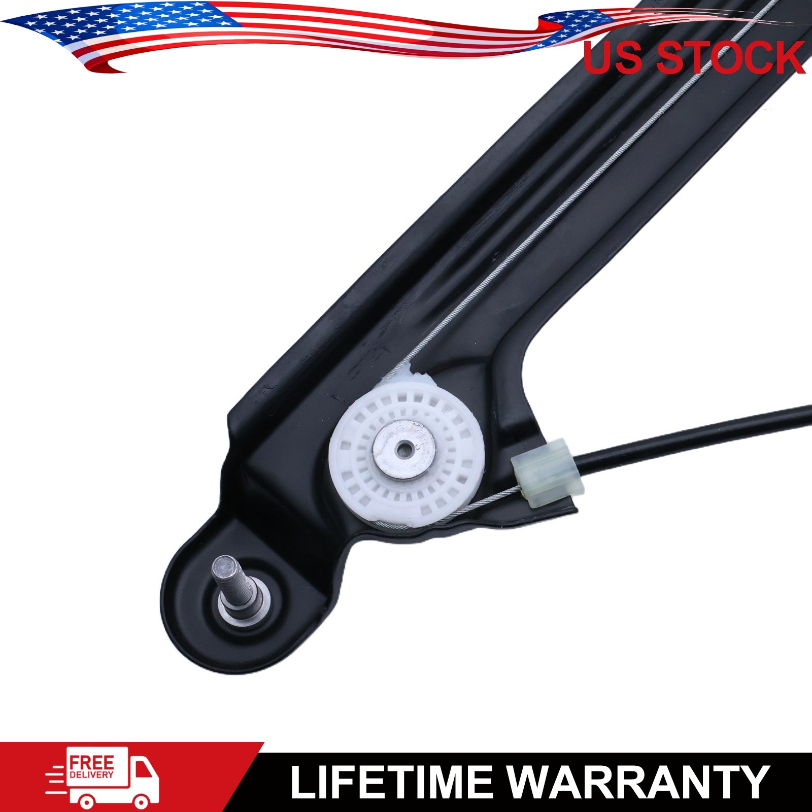 Front Right Window Regulator Motor For 2017-2024 Maserati Levante M161 Fits